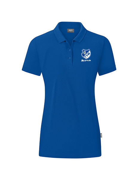 Damen Polo Organic inkl. Wappen u. Vereinsname (Initialen optional)