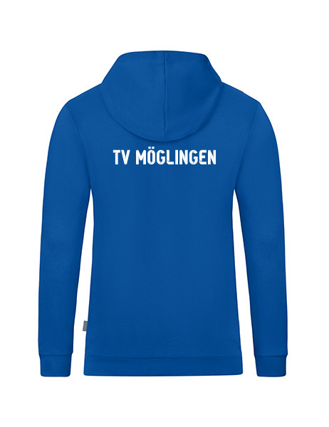 Kapuzensweat Organic inkl. Wappen u. Vereinsname (Initialen optional)