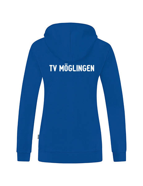 Damen Kapuzenjacke Organic inkl. Wappen u. Vereinsname (Initialen optional)