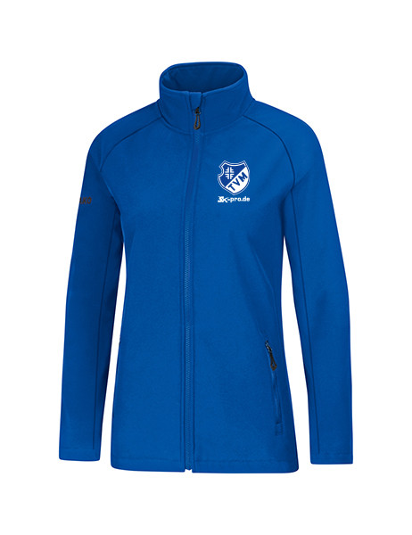 Damen Softshelljacke Team inkl. Wappen u. Vereinsname (Initialen optional)