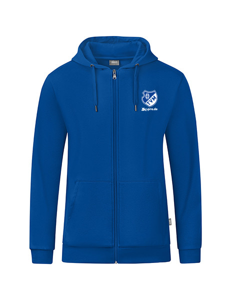 Kapuzenjacke Organic inkl. Wappen u. Vereinsname (Initialen optional)